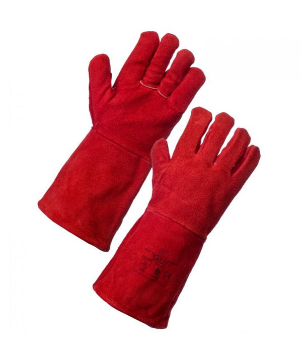 Standard Leather Red Gauntlet - 60 Pairs