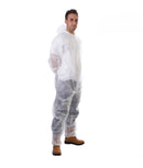 50 Pieces - Disposable Coveralls PP Non-Woven