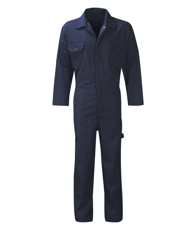 Men's Coverall Boilersuit - Stud Front Fastening
