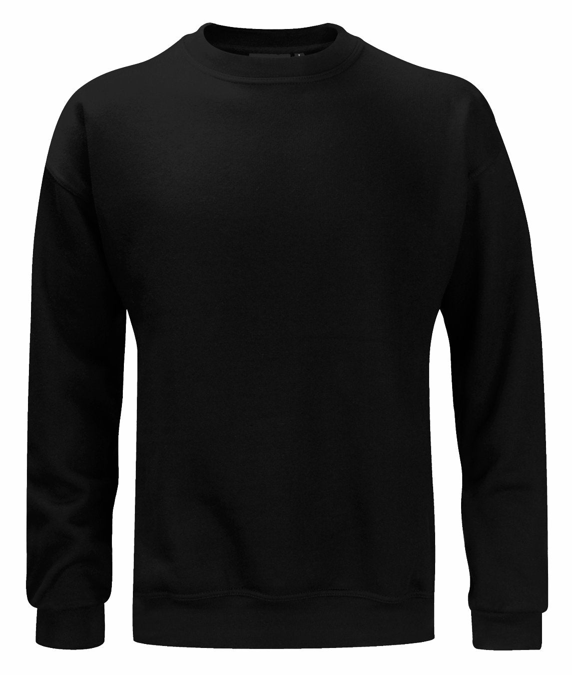 Black shop work jumper