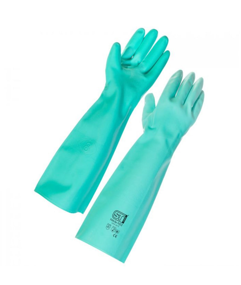 Long Length Nitrile N22 Gloves - 60 Pairs