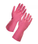 Household Latex Cleaning Blue Gloves - 144 Pairs