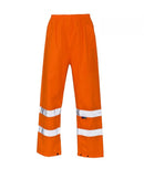 Hi Vis Orange Rail Overtrousers