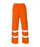 Hi Vis Orange Rail Overtrousers