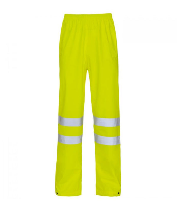 Hi Vis Yellow Storm-Flex® Knee Band PU Trousers
