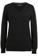 Riga V-Neck Jumper - Black