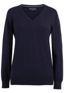 Riga V-Neck Jumper - Navy