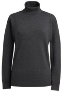 Athens Rollneck Jumper - Charcoal