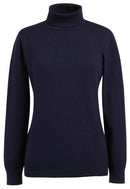 Athens Rollneck Jumper - Navy