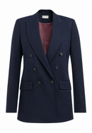 Perdita Double Breasted Jacket - Black