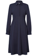 Virgo Shirt Dress - Navy