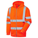 Men's Hi Vis Zip Hoodie