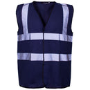 Coloured Vest with Hi-Vis Tapes