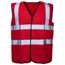 Coloured Vest with Hi-Vis Tapes