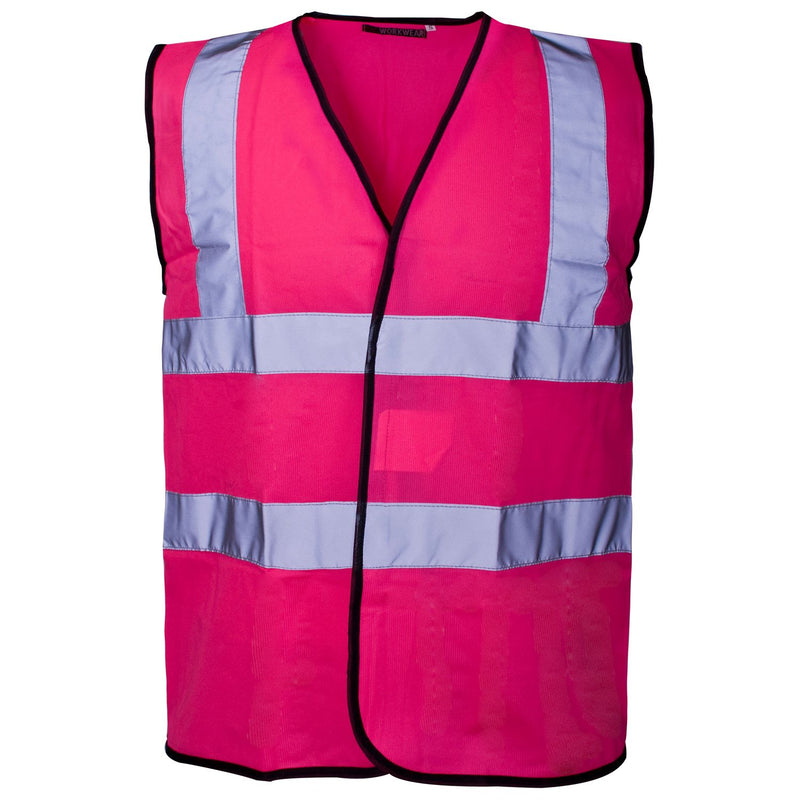 Coloured Vest with Hi-Vis Tapes