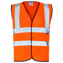 Supertouch Hi-Vis Vests Printers Pack - Orange - Black Binding