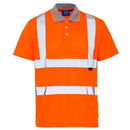 Hi Vis Orange Bird Eye Polo Shirt