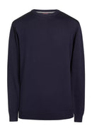 Jackson Crew Neck Jumper - Navy