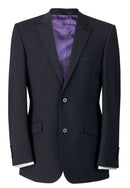Avalino Jacket - Charcoal Pinstripe