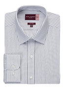 Rufina Shirt - White/Grey Stripe