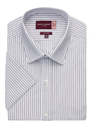 Roccella Shirt - White/Grey Stripe