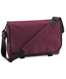 VCG | BagBase Messenger Bag - Burgundy