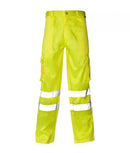 Hi Vis Yellow Knee Band Regular Combat Trousers
