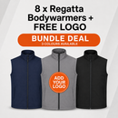 8 x Regatta Bodywarmers + FREE LOGO