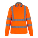 Hi-Vis Pro Contract Long Sleeve Polo Shirt