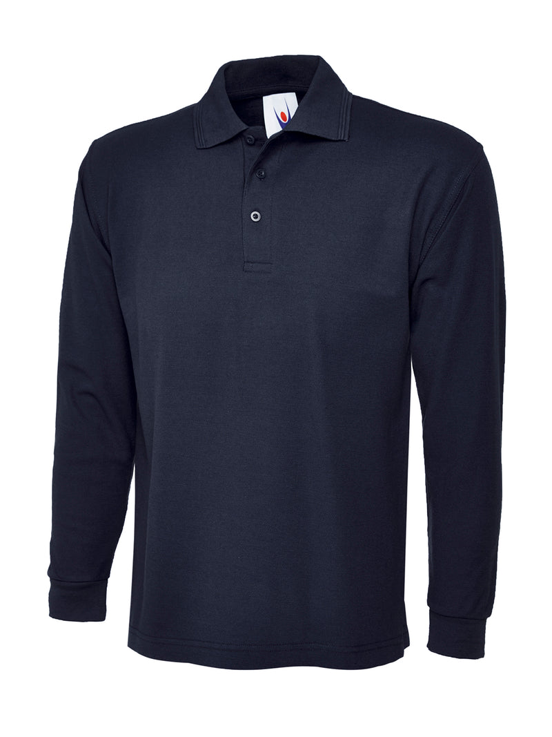 Unisex Work Polo Shirt - Long Sleeve