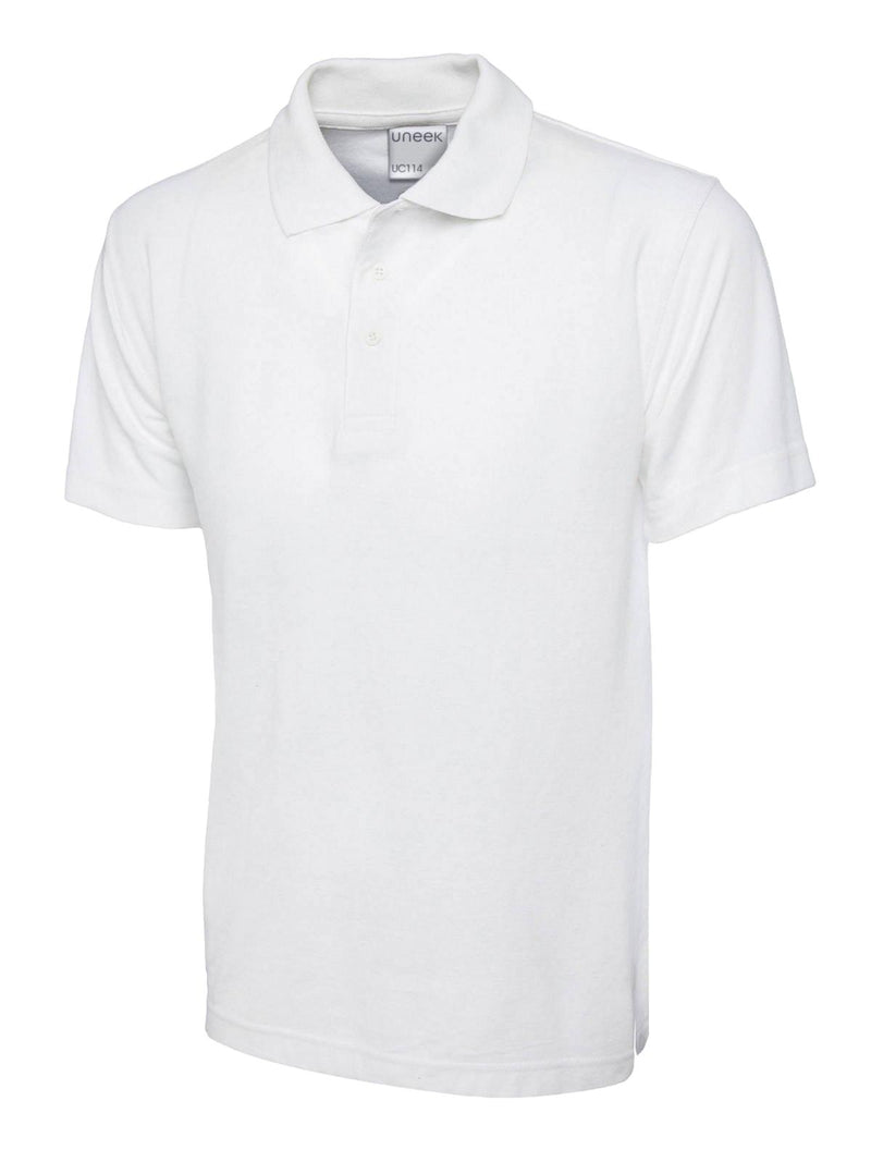 Men's Work Polo Shirt - 100% Cotton