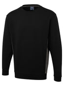 Unisex Crew Neck Sweatshirt - Two Tone