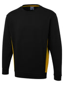 Unisex Crew Neck Sweatshirt - Two Tone