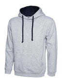 Unisex Hooded Sweatshirt - Contrast Trim