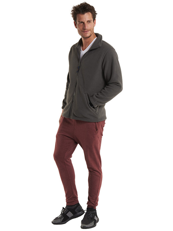 Heavyweight Full Zip Fleece Jacket-Apex Workwear