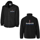 MG | Unisex Black Fleece Jacket