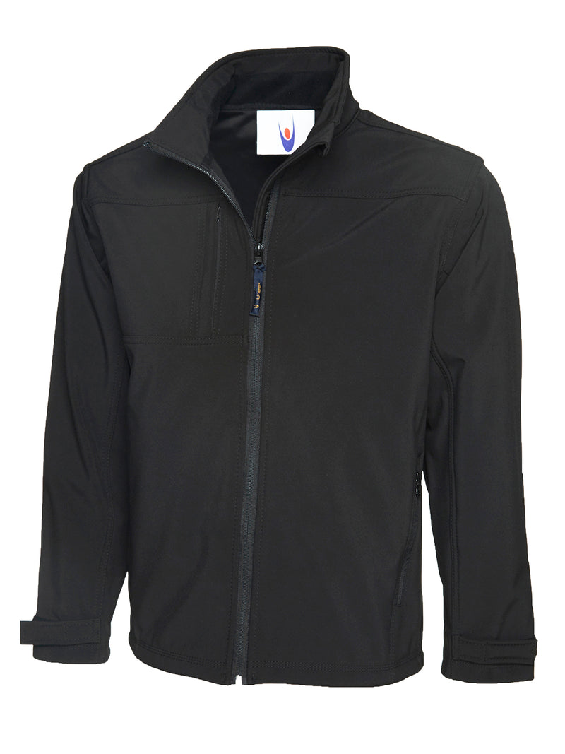 Unisex Soft Shell Jacket - Deluxe - Full Zip