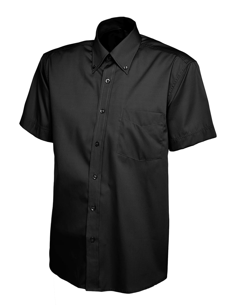 Men's Short Sleeve Shirt - Pinpoint Oxford