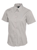 Women's Short Sleeve Shirt - Pinpoint Oxford