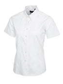 Women's Short Sleeve Shirt - Pinpoint Oxford