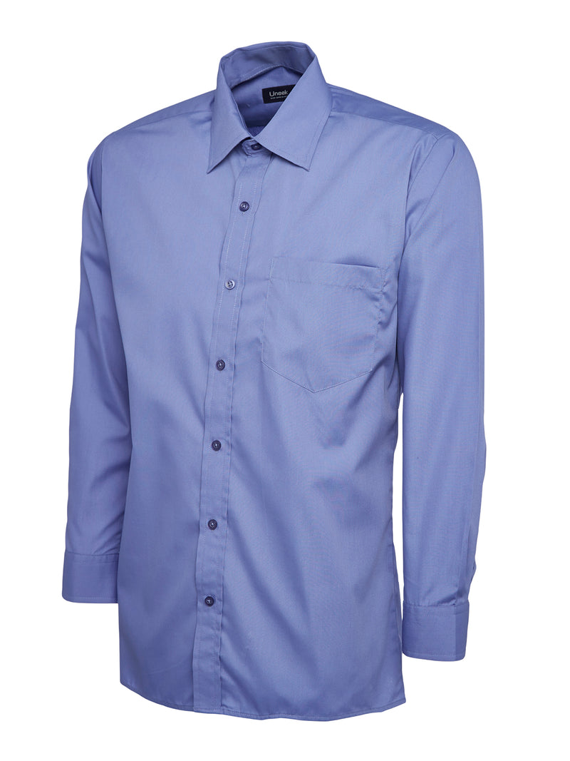 Men's Poplin Shirt - Long Sleeve