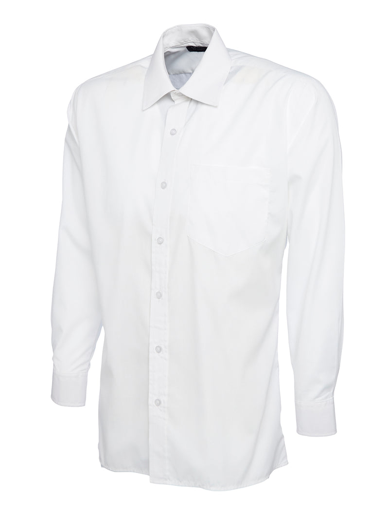 Men's Poplin Shirt - Long Sleeve