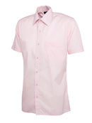 Men's Poplin Shirt - Short Sleeve