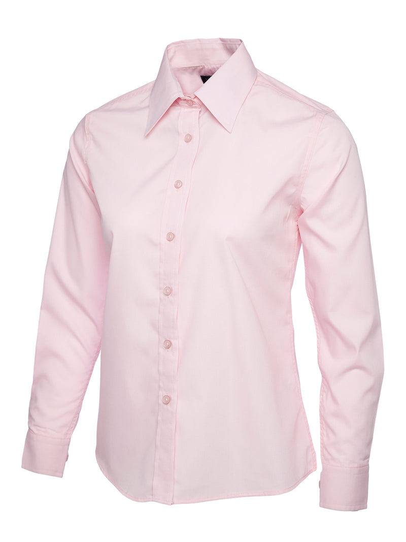 Women's Poplin Shirt - Long Sleeve