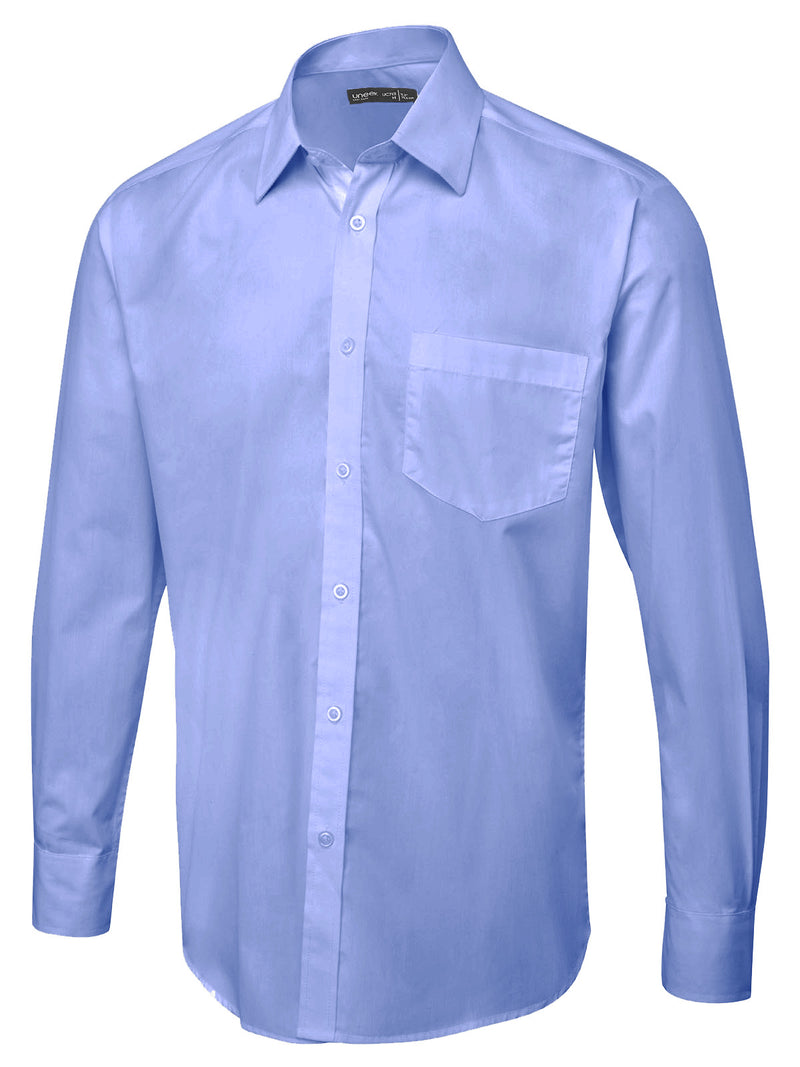 Men's Poplin Shirt - Long Sleeve