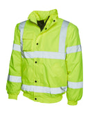 Unisex Hi-Vis Bomber Jacket