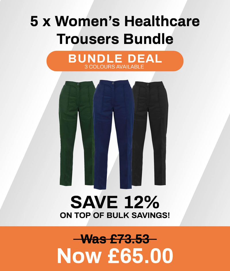 5 x Women's Healthcare Trousers Bundle