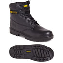 Black 6 Eye Safety Boot