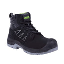 Recycled suede trainer boot
