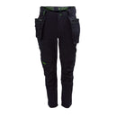 4 way Black Stretch Trouser - Calgary